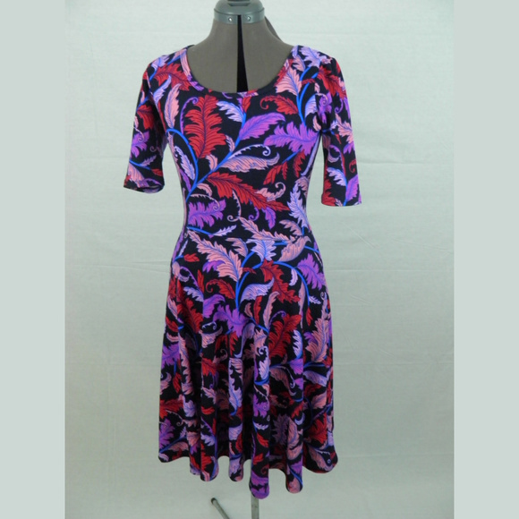 LuLaRoe Floral Dress Small - Picture 1 of 4